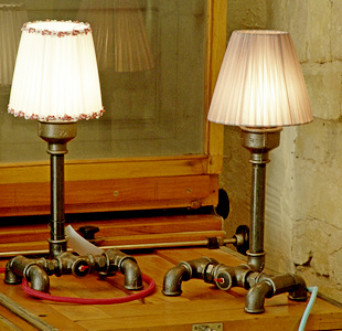 світильники з абажурами